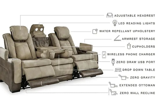 LIVING ROOM SET RECLINER
