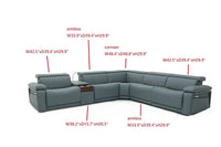 Sectional recliner