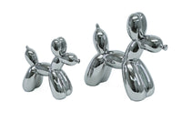 2pc Ballon Dog Sculpture