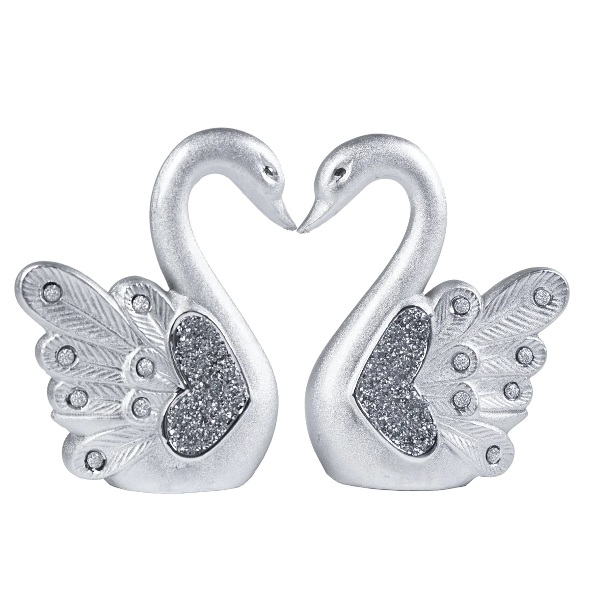 2pc Diamond Swans