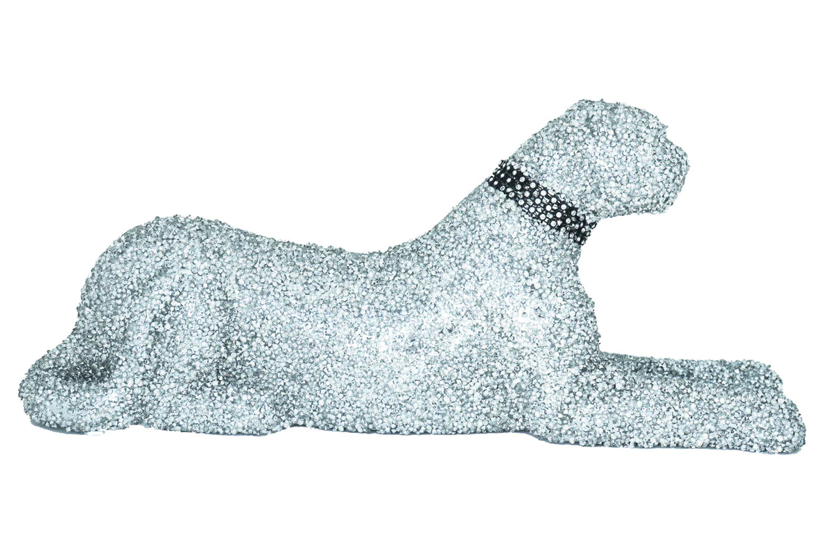 Ceramic Lying Leopard