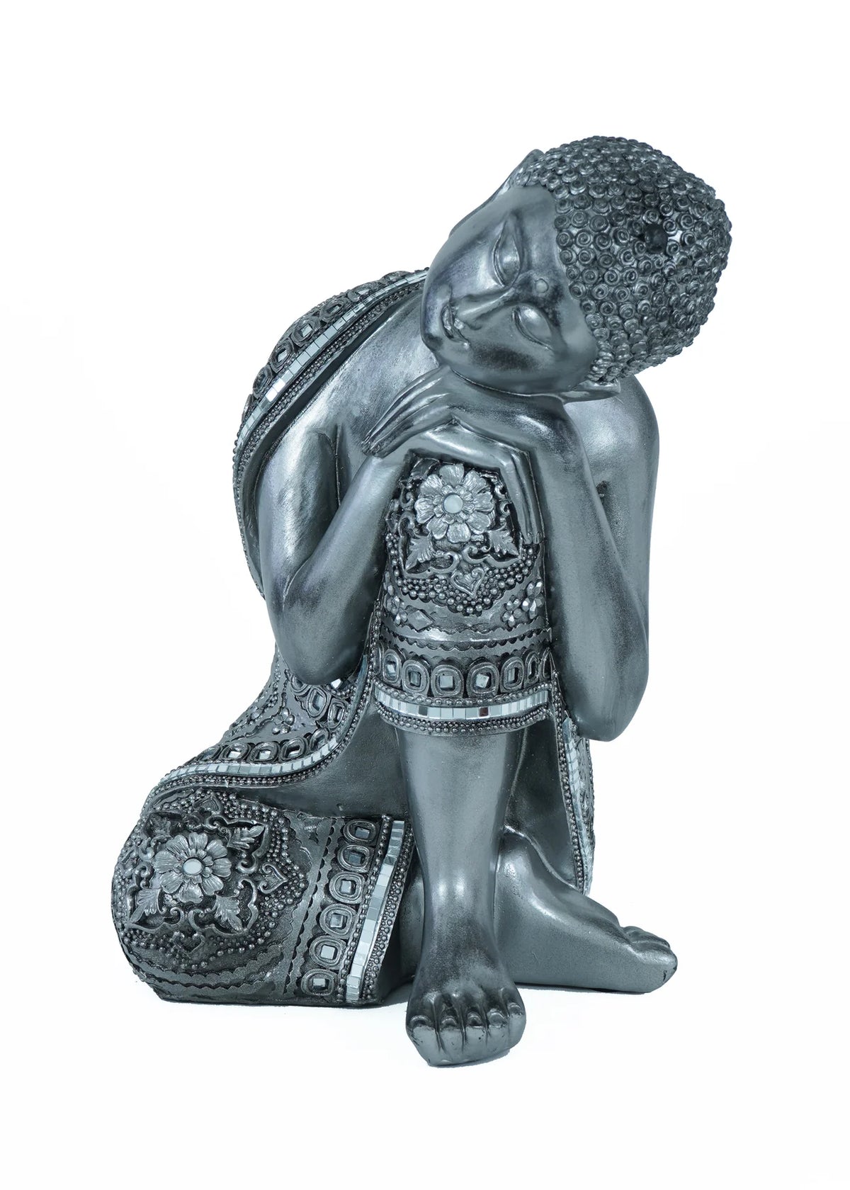Silver Sleeping Buddha