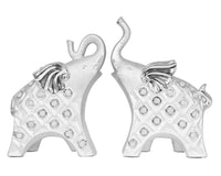 2pc Elephant Set Decor
