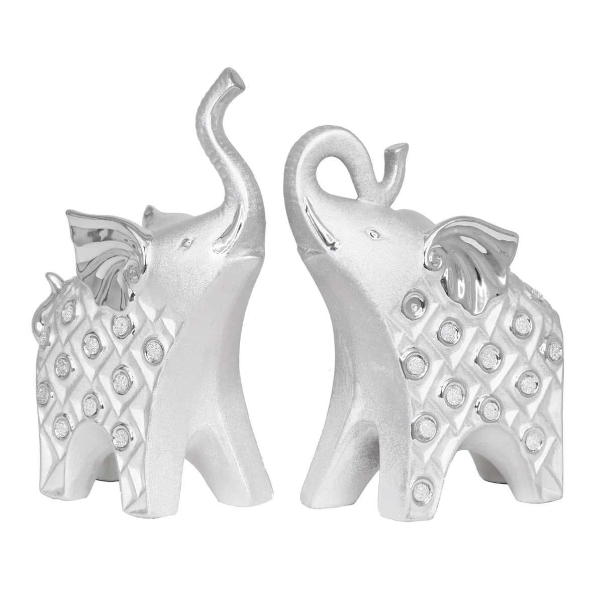 2pc Elephant Set Decor