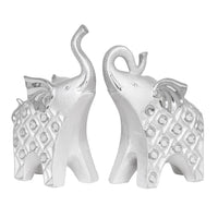 2pc Elephant Set Decor