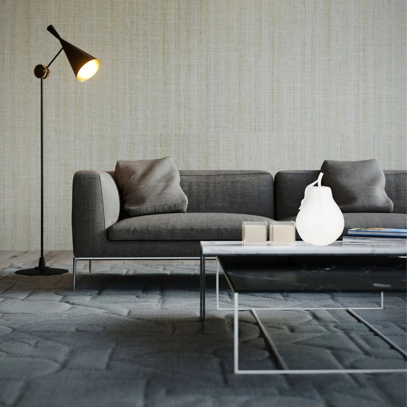 SOLID COLOR PEAR SCULPTURE // WHITE