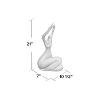 ELIZABETH SCULPTURE // LARGE CHROME