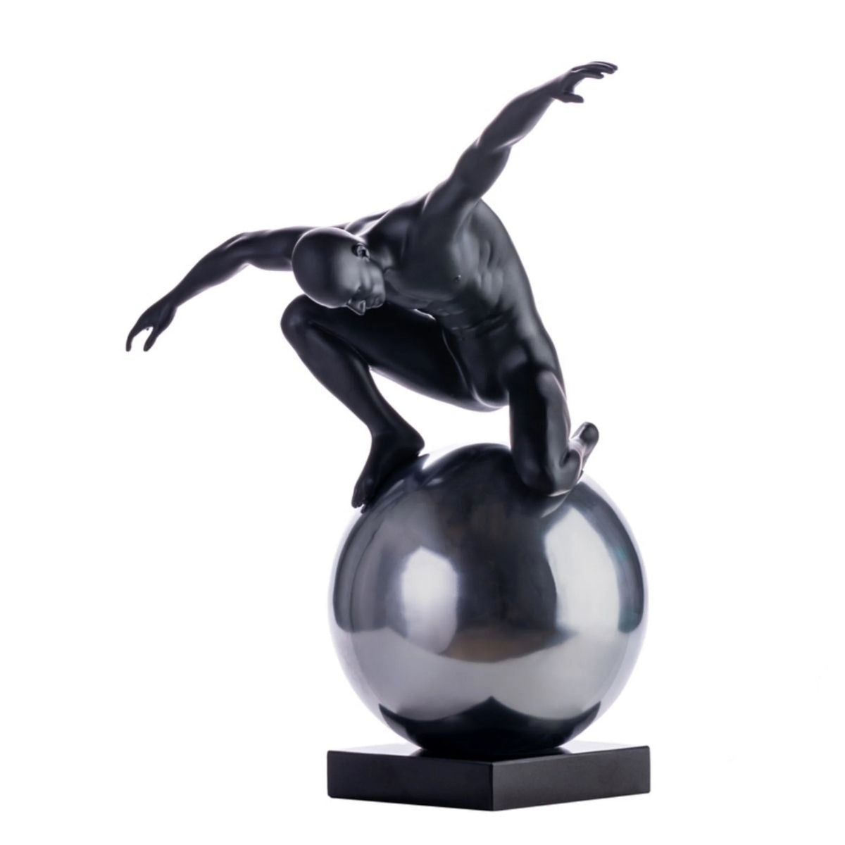 EQUILIBRIUM STRUCTURE // MATTE BLACK AND SEMI CHROME