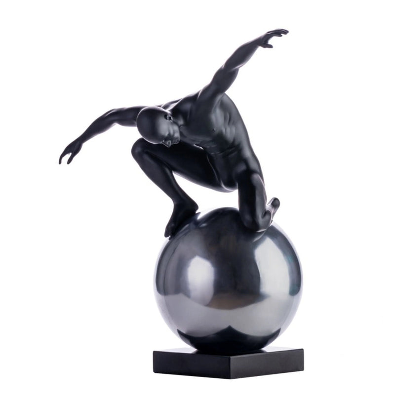 EQUILIBRIUM STRUCTURE // MATTE BLACK AND SEMI CHROME