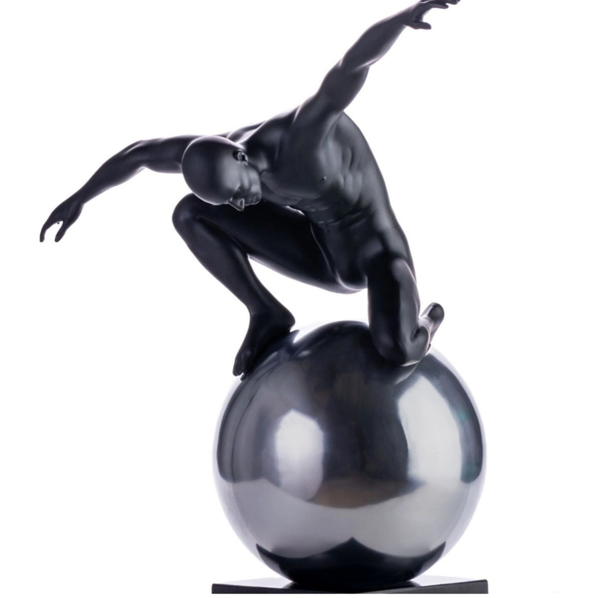 EQUILIBRIUM STRUCTURE // MATTE BLACK AND SEMI CHROME