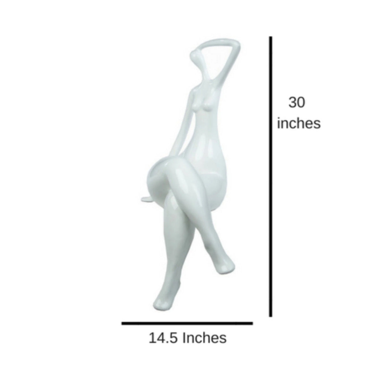 ISABELLA SCULPTURE // LARGE RED OR WHITE