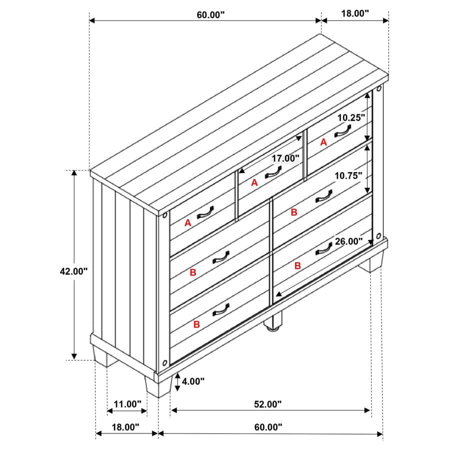 Dresser-mirror-chest