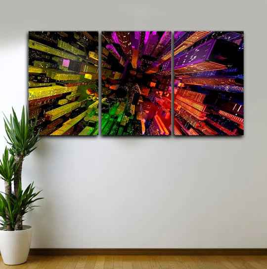 ARCHITECTURE Colorful Architecture - Acrylic