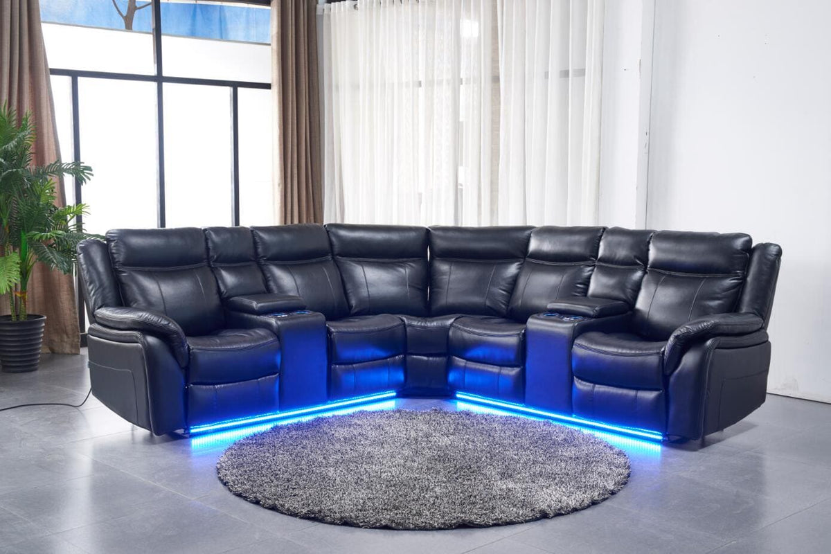 Recliner sectional