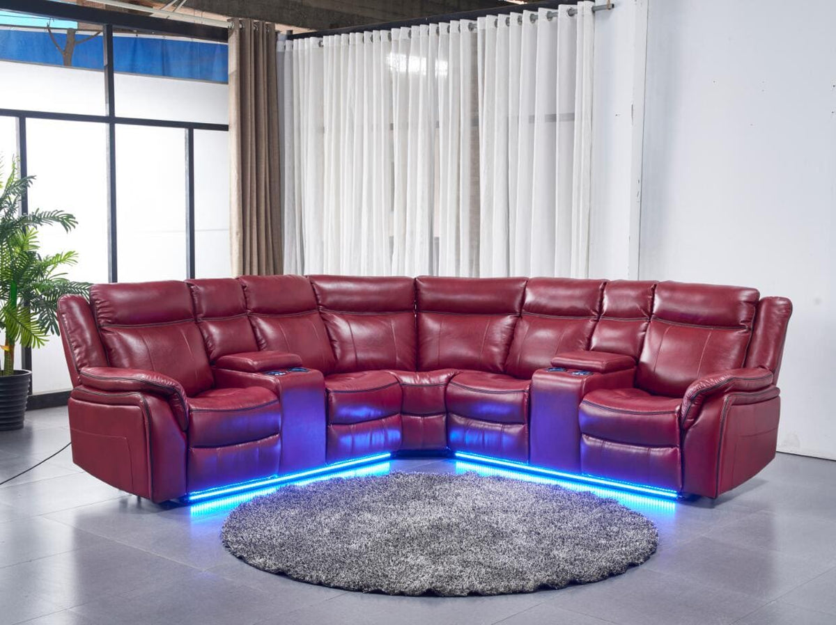 Recliner sectional