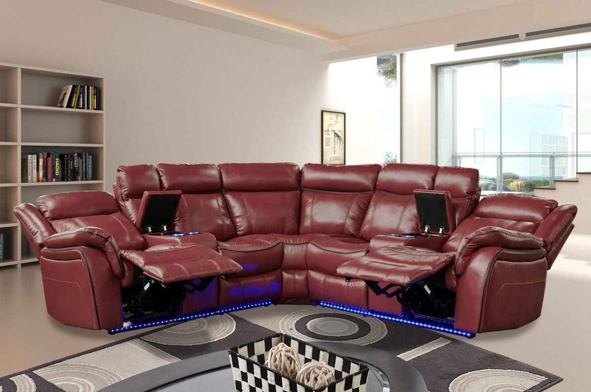 Recliner sectional