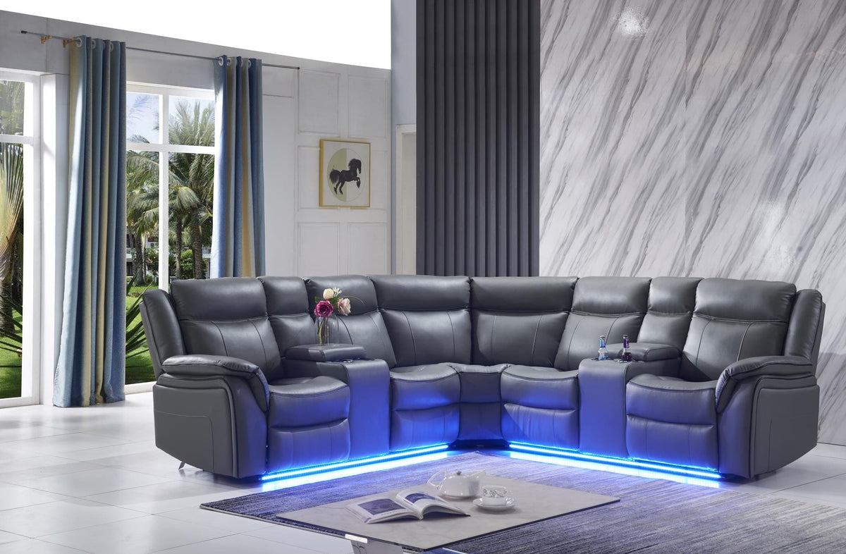 Recliner sectional