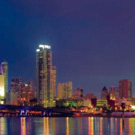 Miami glass art 3 pc set