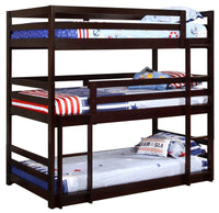 Triple Twin bed