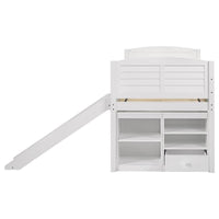 Twin loft bed