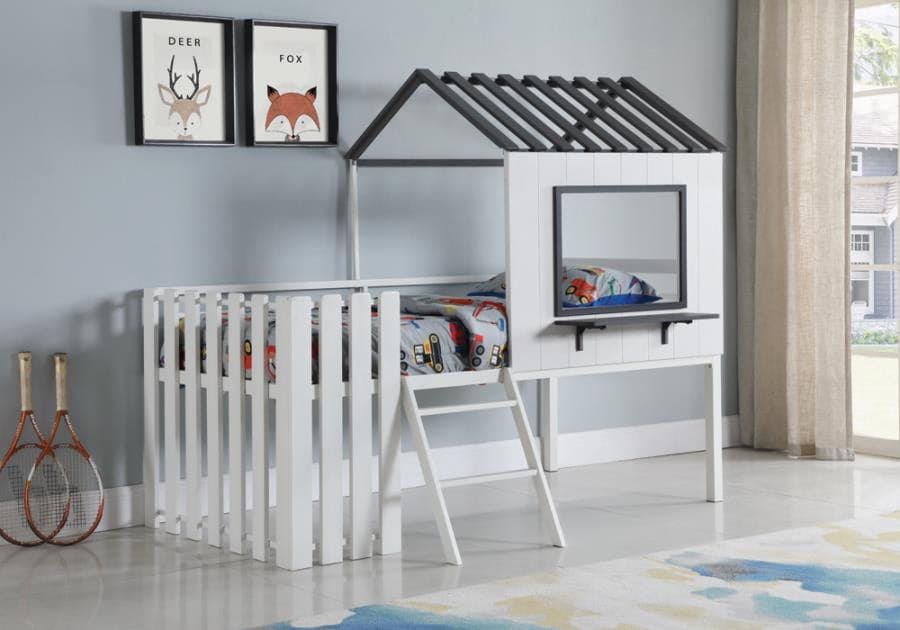 Twin loft bed