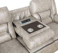 POWERS LIVING ROOM  RECLINERS SOFA AND LOVESEAT - FIVE STAR FURNITURE LIQUIDATION