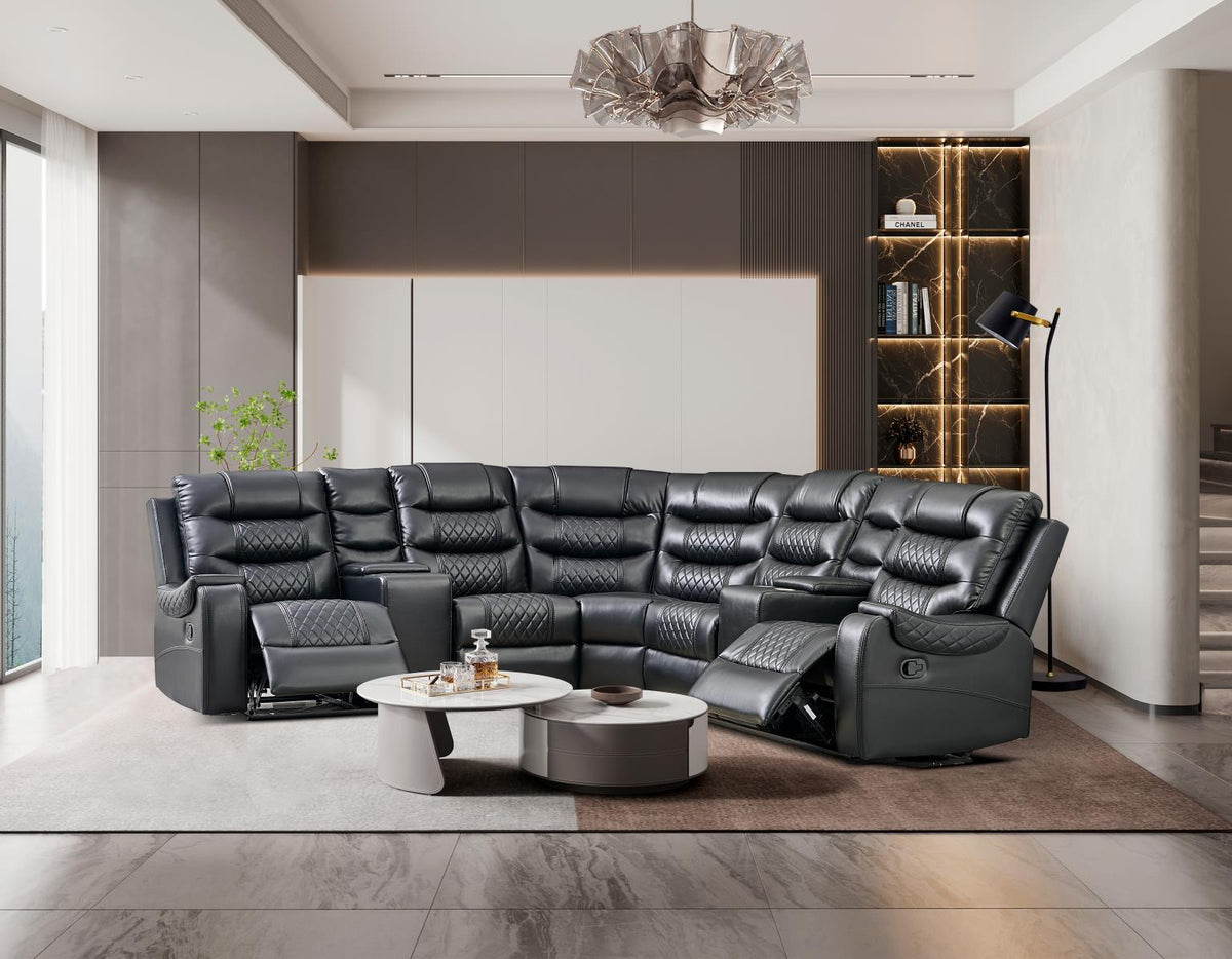 Sectional recliner