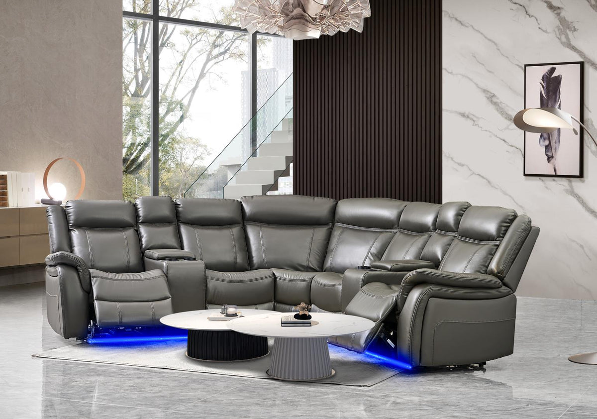 Sectional recliner