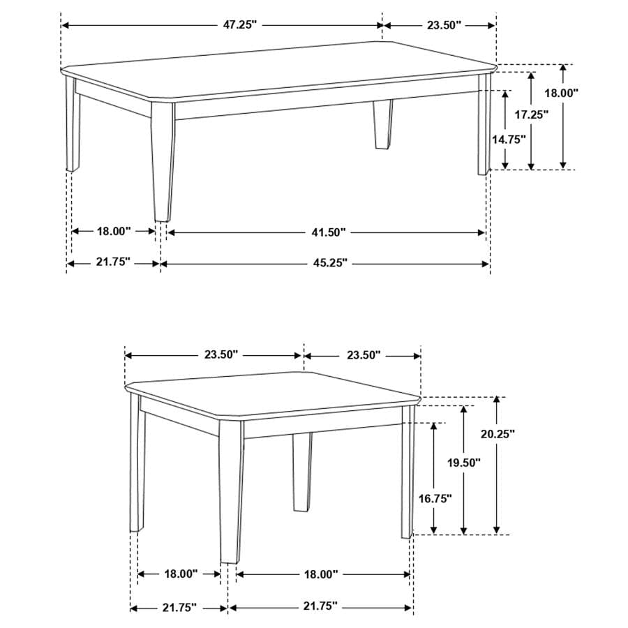 COFFEE TABLE 3 PC SET