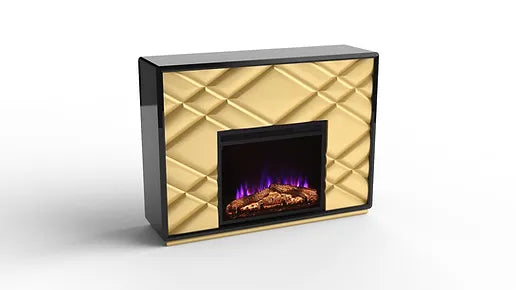 TV STAND WITH FIREPLACE