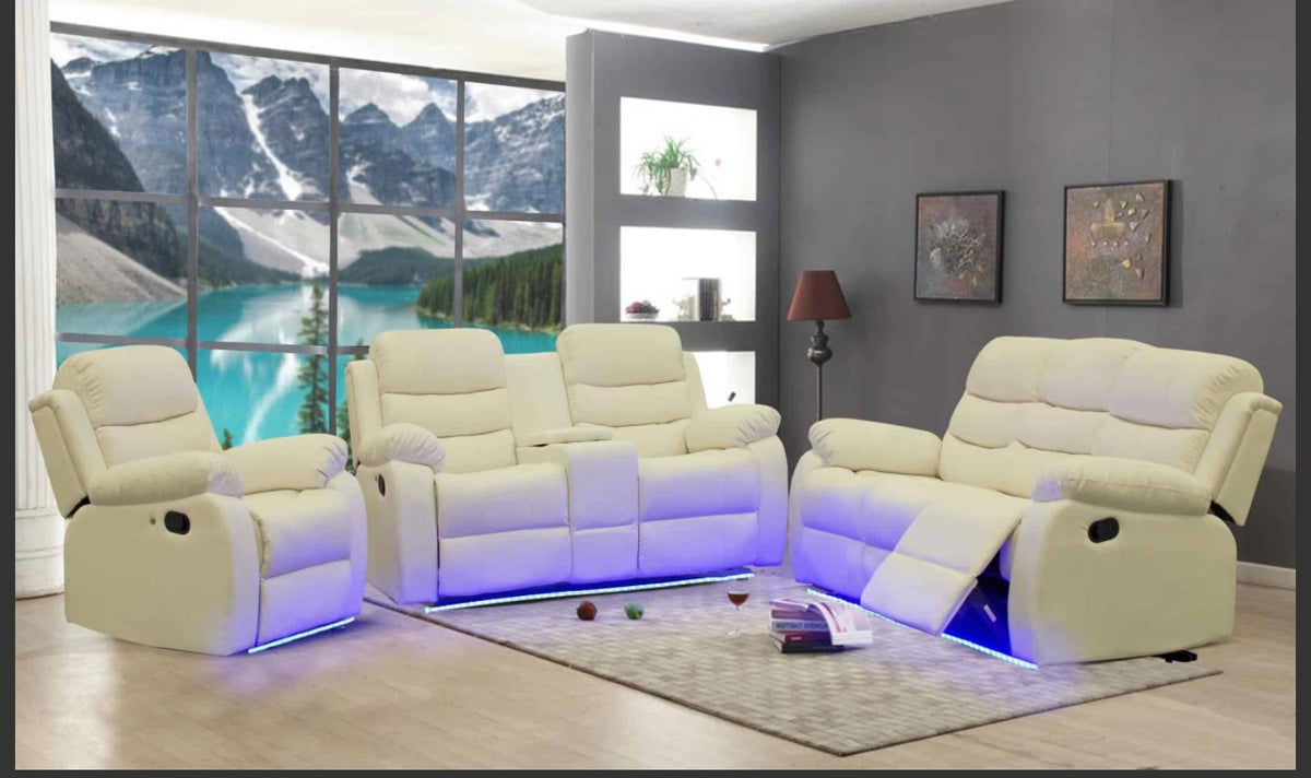 Sofá and loveseat recliner