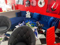 SECTIONAL VELVET - FIVE STAR FURNITURE LIQUIDATION