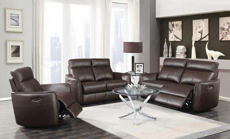 POWERS LIVING ROOM  RECLINERS SOFA AND LOVESEAT - FIVE STAR FURNITURE LIQUIDATION
